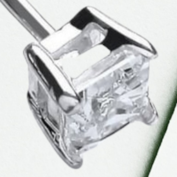 Women's Silver Earrings - Picture 3 of 4